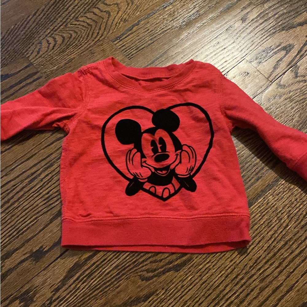 Gap crewneck Mickey 3-6m